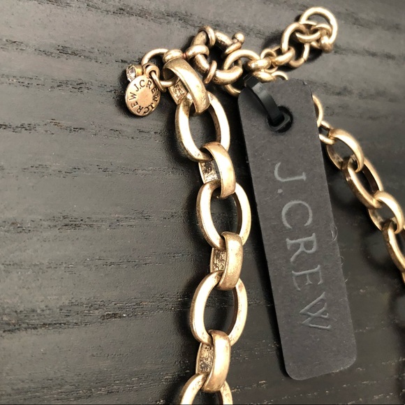 Authentic J. Crew crystal statement necklace - Picture 2 of 6